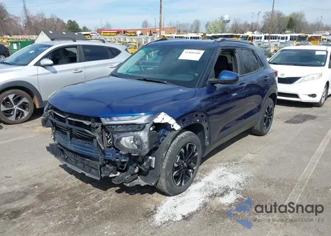 2022 Chevrolet Trailblazer Fwd Lt из США, поврежденный, VIN KL79MPSL7NB025451
